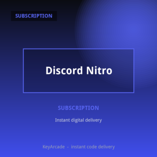 Discord Nitro 12-Month