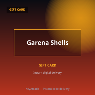 Garena Shells 330 Shells Code